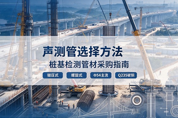 连南声测管选型标准
